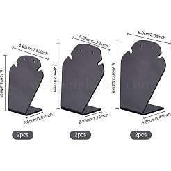 Acrylic Necklace and Earring Displays&nbsp;ODIS-WH0007-12