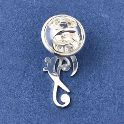 Musical Note Lapel Pin Backs&nbsp;JEWB-K035-02B-S