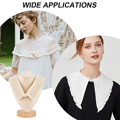 Detachable Polyester Bib&nbsp;FIND-WH0032-14A