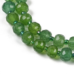 Natural Dyed White Jade Beads Strands&nbsp;G-H057-A22-17