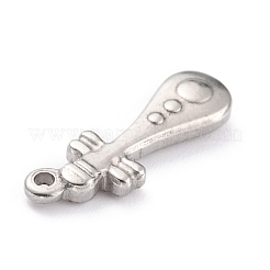 Non-Tarnish 304 Stainless Steel Pendants&nbsp;STAS-O145-18AS