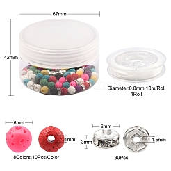 DIY Essential Oil Gemstone Bracelet Making Kit&nbsp;DIY-YW0005-96