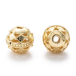 Alloy Hollow Beads&nbsp;X1-PALLOY-P238-18G-RS