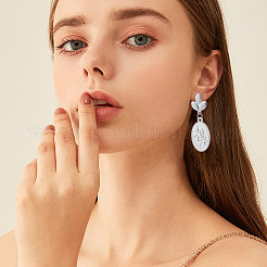 36Pcs 6 Styles 304 Stainless Steel Stud Earring Findings&nbsp;STAS-BBC0010-44