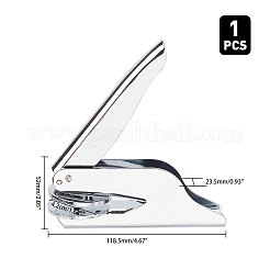 Stainless Steel Seal Embosser&nbsp;TOOL-WH0122-19P