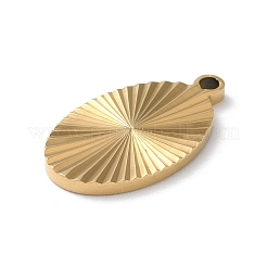 Ion Plating(IP) 304 Stainless Steel Pendants&nbsp;STAS-D025-05G-02