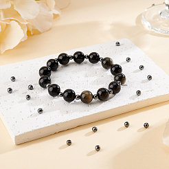 4 Strands Non-magnetic Synthetic Hematite Beads Strands&nbsp;G-OC0004-91
