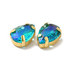 Moonlight Effect Teardrop Sew on Rhinestone&nbsp;GLAA-P055-03B-G05
