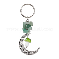 Hollow Moon Alloy Pendant Keycahin&nbsp;KEYC-JKC00593