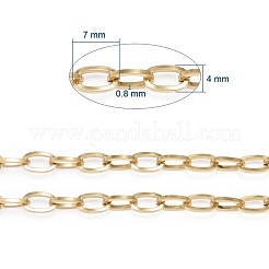 Ion Plating(IP) 304 Stainless Steel Cable Chains&nbsp;CHS-H007-32G