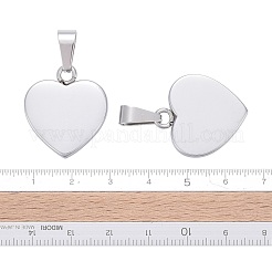 Tarnish Resistant Fashionable 304 Stainless Steel Stamping Blank Tag Pendants&nbsp;STAS-J002B-01