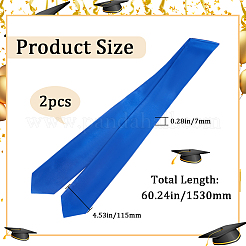Polyester Satin Choir Sash&nbsp;FIND-WH0423-79C