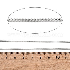 304 Stainless Steel Curb Chains&nbsp;CHS-M009-10P-04