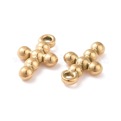Ion Plating(IP) 304 Stainless Steel Charms&nbsp;X-STAS-D185-01G