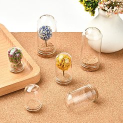 15Pcs 3 Styles Glass Dome Cloche Cover&nbsp;AJEW-YW0001-31