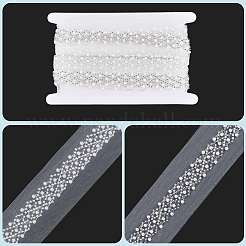 4Yards Polyester Lace Ribbon&nbsp;SRIB-GF0001-73A-02