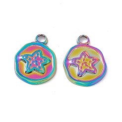Ion Plating(IP) 304 Stainless Steel Pendants&nbsp;STAS-K242-08M