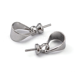 Brass Cup Pearl Peg Bails Pin Pendants&nbsp;KK02
