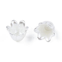 Spray Paint ABS Plastic Imitation Pearl Beads&nbsp;X1-MACR-N013-001F