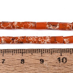 Dyed Synthetic Imperial Jasper Beads Strands&nbsp;GG-N002-01A-17