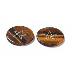 Natural Tiger Eye Cabochons&nbsp;G-P491-08A