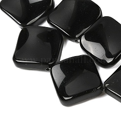 Natural Black Stone Beads Strands&nbsp;G-L239-18