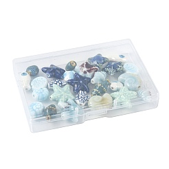 26Pcs 13 Styles Handmade Porcelain Beads&nbsp;PORC-FS0001-40
