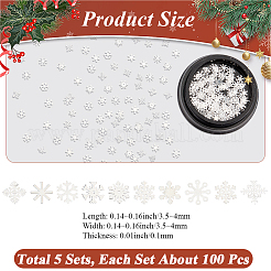 5Pcs Alloy Nail Art Decorations&nbsp;MRMJ-SC0001-55