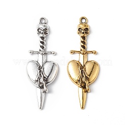 Tibetan Style Alloy Big Pendants&nbsp;PALLOY-B011-03AG