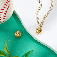 4Pcs Sports 304 Stainless Steel Pendants&nbsp;STAS-PH0007-33B