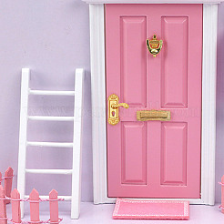 8 Sets 6 Styles Miniature Alloy Door Lock & Key&nbsp;AJEW-GO0001-73