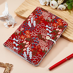 Linen Loose-leaf Planner Notebook Cover&nbsp;OFST-WH0050-042A-03