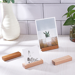 8Pcs 2 Color Wooden Card Holders Base&nbsp;AJEW-GA0003-66