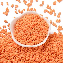 Rubberized Style Glass Seed Beads&nbsp;SEED-Z003-01I