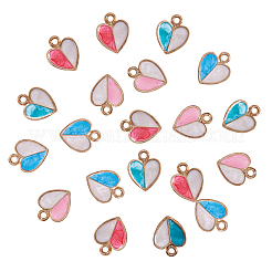 Alloy Enamel Pendants&nbsp;ENAM-CJ0001-28