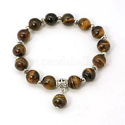 Fashion Gemstone Beaded Bracelets&nbsp;X-BJEW-JB00858-05