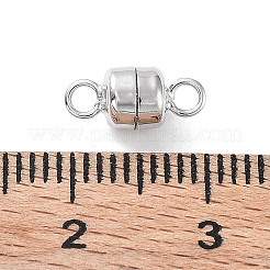 Anti-Tarnish Rhodium Plated 925 Sterling Silver Magnetic Clasps&nbsp;STER-A043-01P