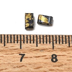 2-Hole Opaque Glass Seed Beads&nbsp;SEED-N004-002-A09