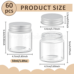 60Pcs Glass Beads Containers&nbsp;AJEW-WA0001-29