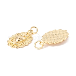 Brass Pendants&nbsp;KK-P217-07G