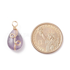 Natural Mixed Stone Pendants&nbsp;PALLOY-JF01621