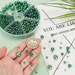 1070pcs 6 Style Imitation Pearl Acrylic Beads&nbsp;OACR-PH0004-19