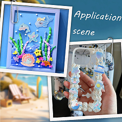 84Pcs 14 Styles Epoxy Resin Decoden Cabochons&nbsp;CRES-SC0002-91