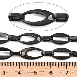 201 Stainless Steel Oval Link Chains&nbsp;CHS-F024-05EB