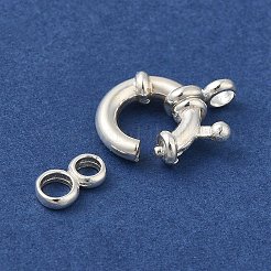 925 Sterling Silver Spring Ring Clasps&nbsp;STER-A007-23A