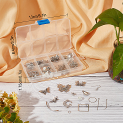 DIY Butterfly Drop Earring Making Kits&nbsp;DIY-SC0018-68