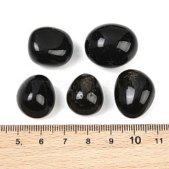 Natural Golden Sheen Obsidian Beads&nbsp;GG-CBAD0F6-B30-01