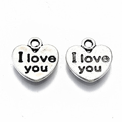 Tibetan Style Alloy Charms&nbsp;TIBEP-S319-108AS-RS