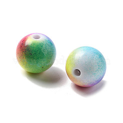 Baking Paint Opaque Acrylic Beads&nbsp;OACR-H049-02A