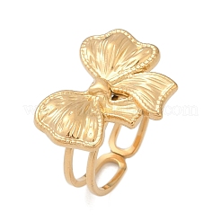 304 Stainless Steel Cuff Rings&nbsp;RJEW-D306-15G